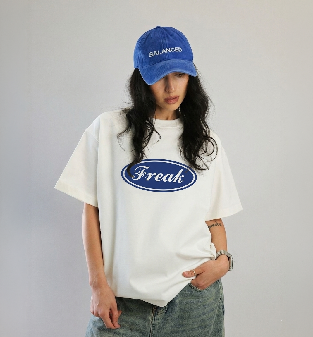 Oversized Printed Tshirt Unisex | Kaafi Cool Collection | FREAK