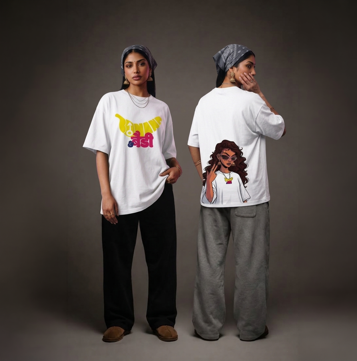 B&B Originals : Oversized Printed T-shirts by Banana&Baddie